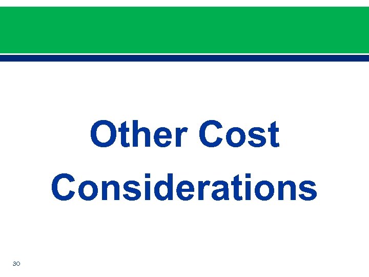 All About Costs A PostAward Primer Division of