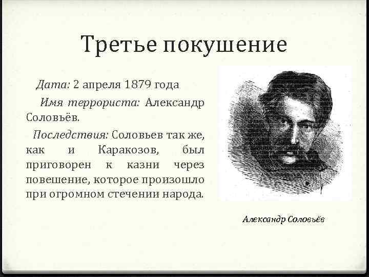 После покушения на императора журнал современник. Покушение Соловьева на Александра II. Покушение Соловьева на Александра 2 год. Александр Константинович соловьёв. Покушение Соловьева 1879.