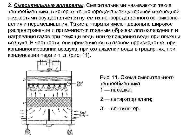 Расчеты тепловых аппаратов