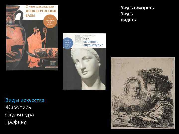 Учусь смотреть Учусь видеть Виды искусства Живопись Скульптура Графика 