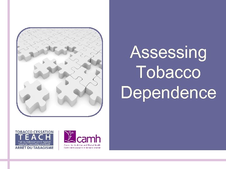 Assessing Tobacco Dependence 