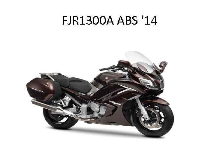 FJR 1300 A ABS '14 