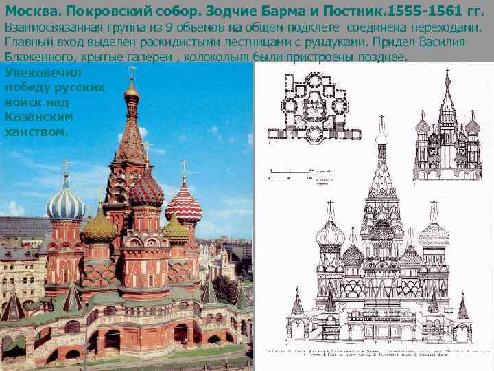 При постройке храма зодчие проявили