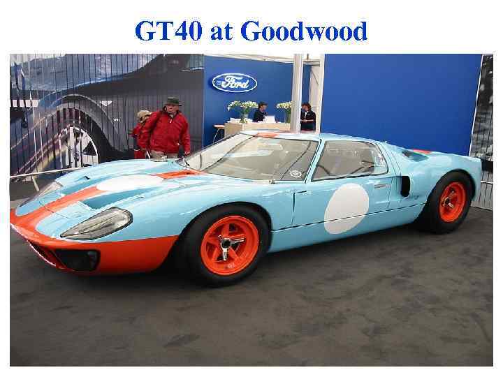 GT 40 at Goodwood 