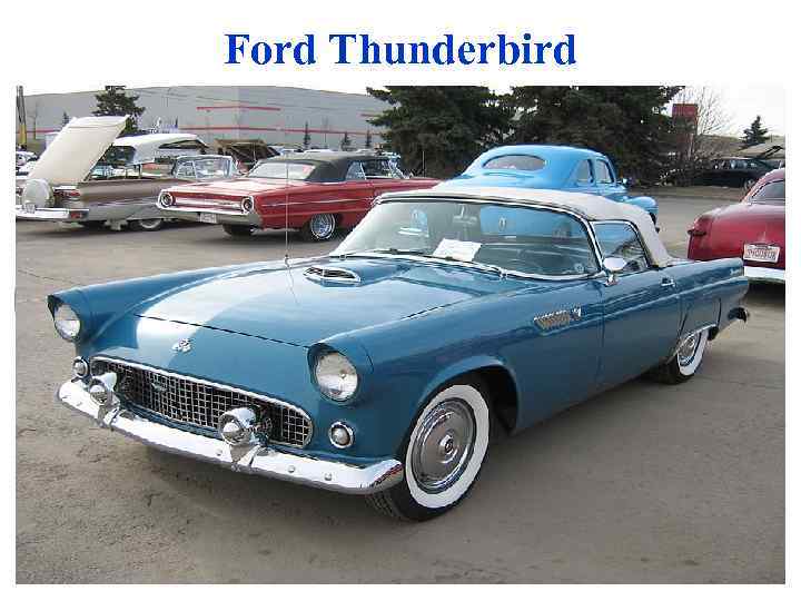 Ford Thunderbird 