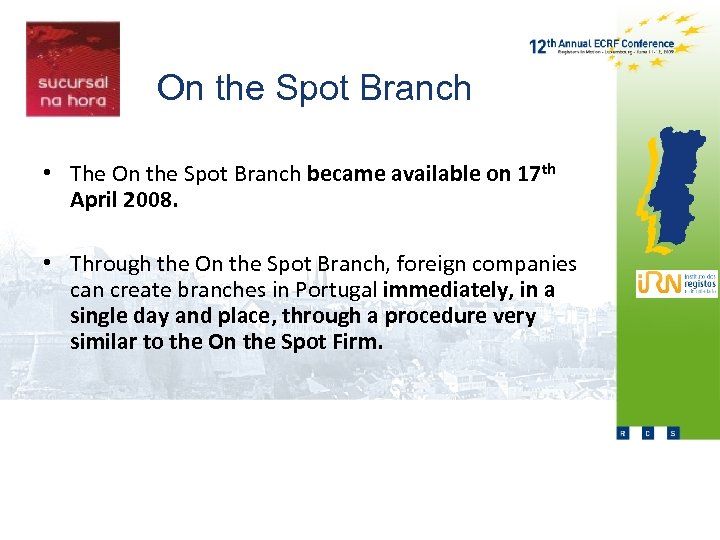 On the Spot Branch • The On the Spot Branch became available on 17