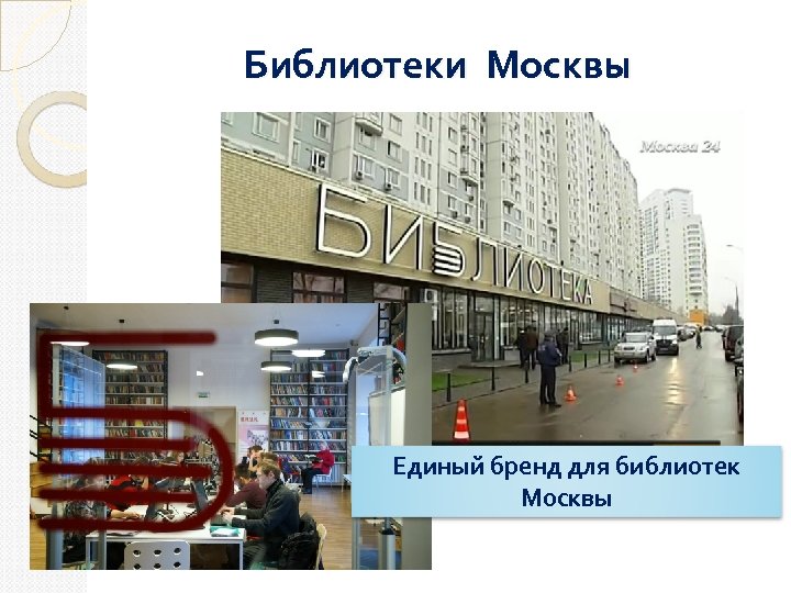 Библиотеки Москвы Единый бренд для библиотек Москвы 