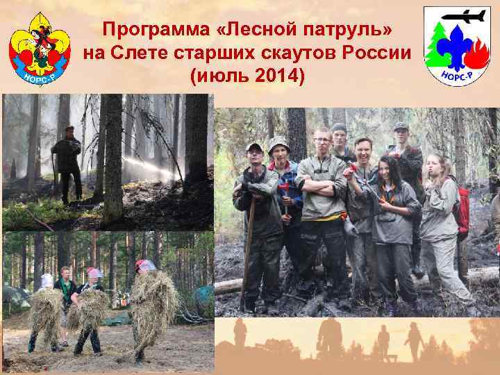 Программа «Лесной патруль» на Слете старших скаутов России (июль 2014) 