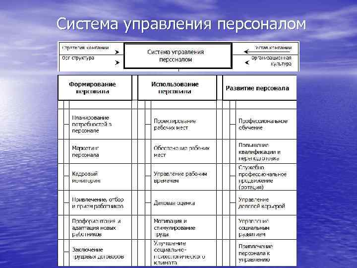 Система управления персоналом 
