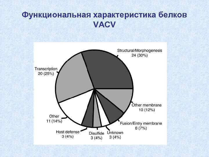 Функциональная характеристика белков VACV 