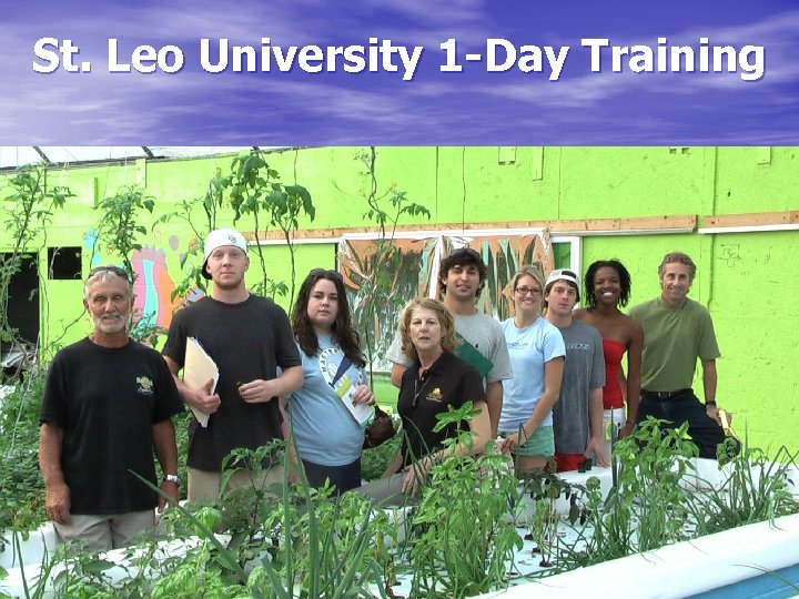 St. Leo University 1 -Day Training 