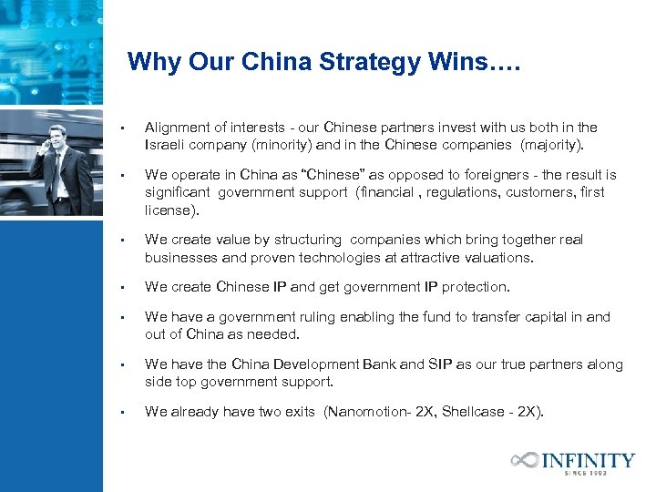 Why Our China Strategy Wins. … § Alignment of interests - our Chinese partners