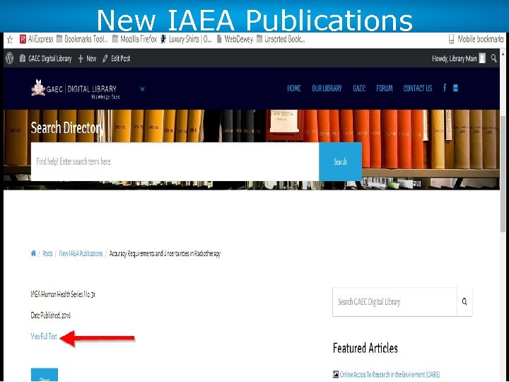 New IAEA Publications 18 