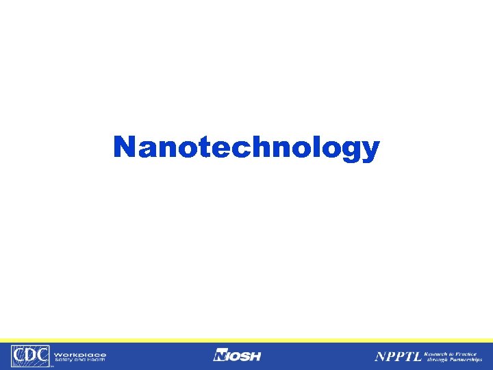 Nanotechnology 