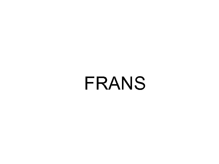 FRANS 