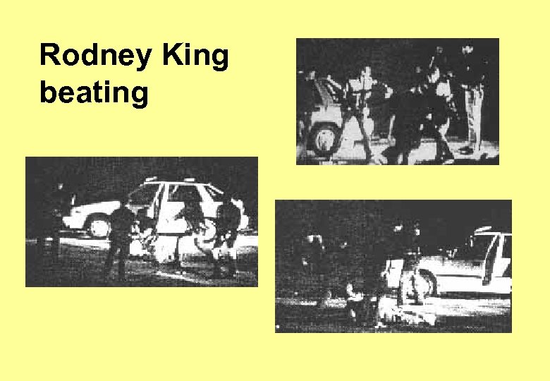 Rodney King beating 