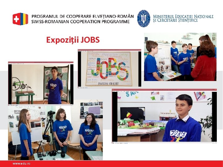 Expoziții JOBS www. edu. ro 