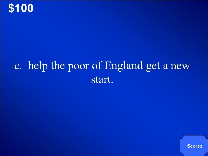 © Mark E. Damon - All Rights Reserved $100 c. help the poor of