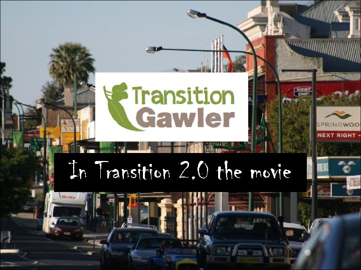 In Transition 2. 0 the movie 
