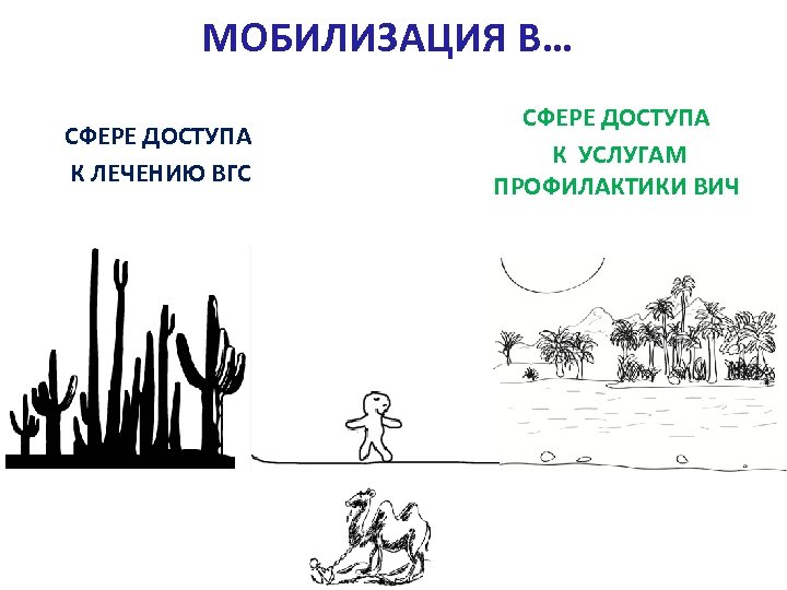 МОБИЛИЗАЦИЯ В… СФЕРЕ ДОСТУПА К ЛЕЧЕНИЮ ВГС СФЕРЕ ДОСТУПА К УСЛУГАМ ПРОФИЛАКТИКИ ВИЧ 