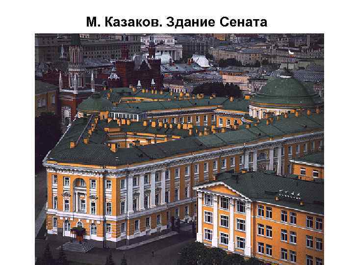 М. Казаков. Здание Сената 