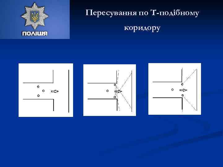Пересування по Т-подібному коридору 
