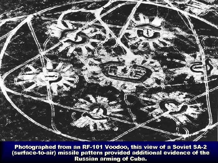 cuban missile 2 Photographed from an RF-101 Voodoo, this view of a Soviet SA-2