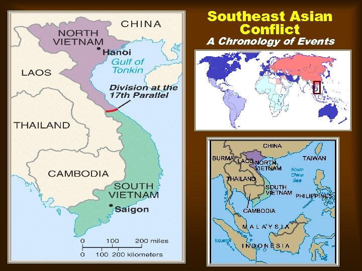 Southeast Asian Conflict A Chronology of Events 