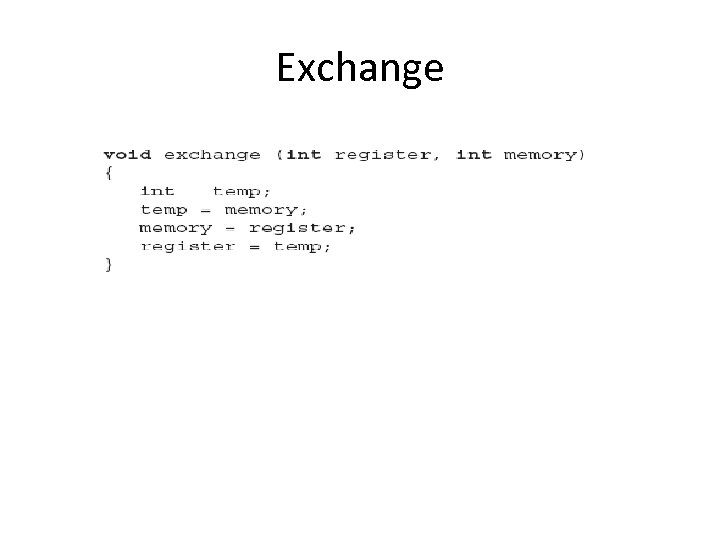 Exchange 