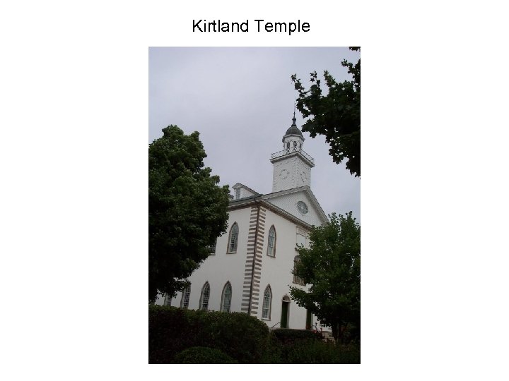 Kirtland Temple 