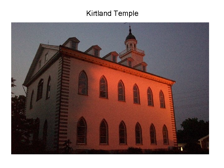 Kirtland Temple 