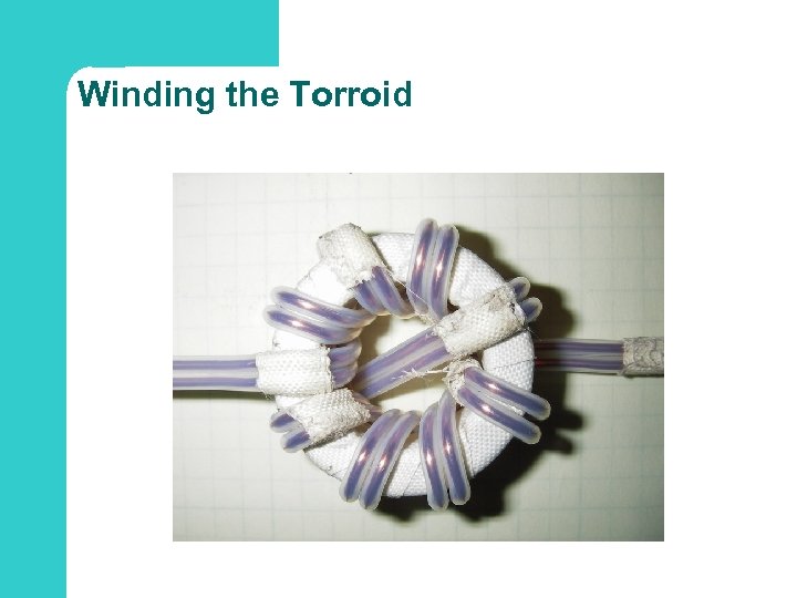 Winding the Torroid 