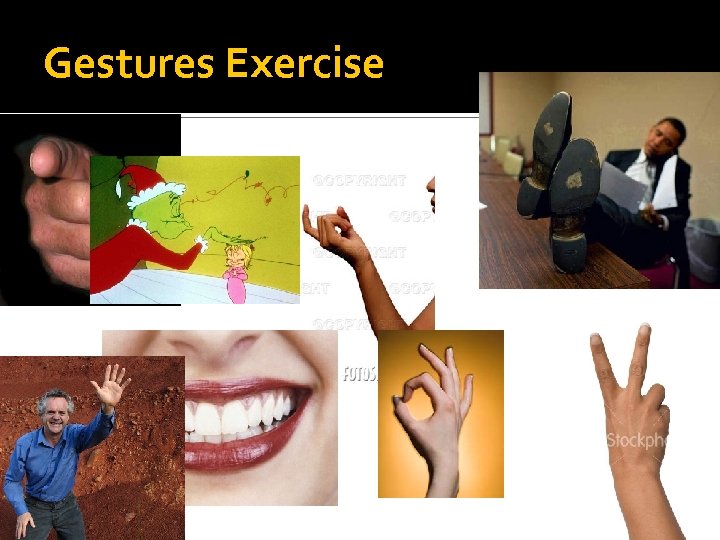 Gestures Exercise 