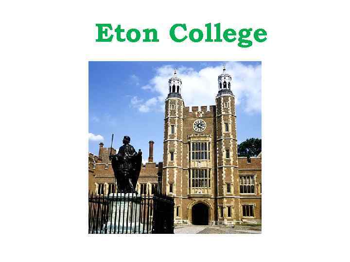 Eton College 