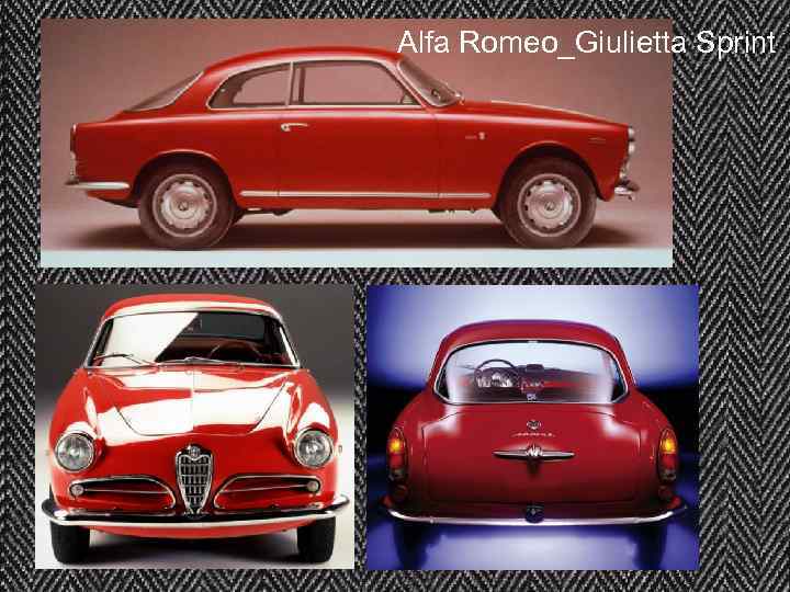 Alfa Romeo_Giulietta Sprint 