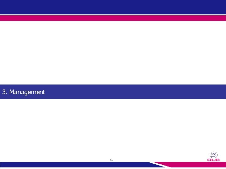 3. Management 15 