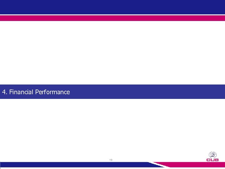 4. Financial Performance 19 