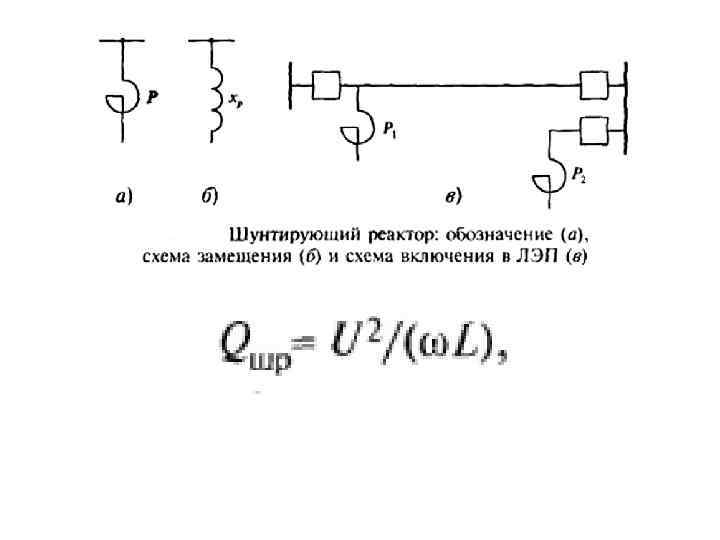 Реакторы на схеме