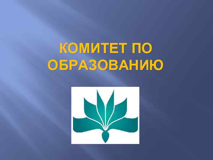 КОМИТЕТ ПО ОБРАЗОВАНИЮ 