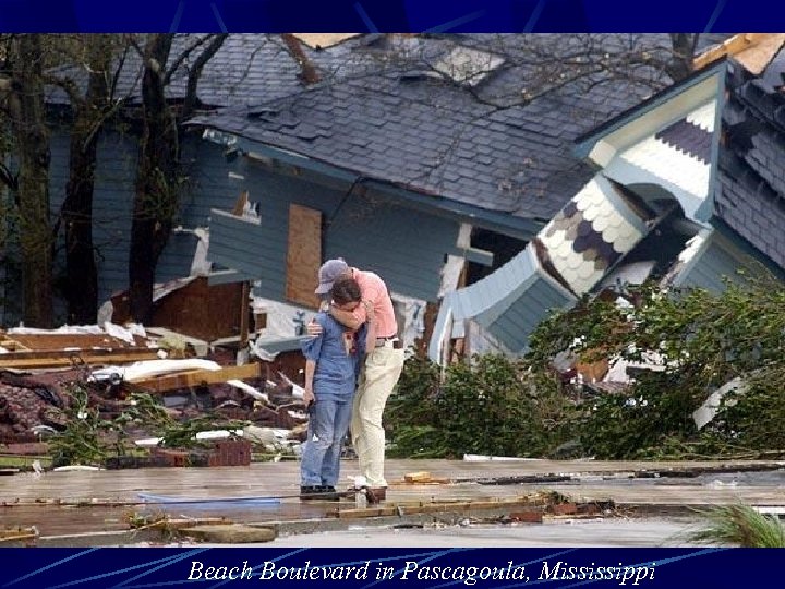 Beach Boulevard in Pascagoula, Mississippi 