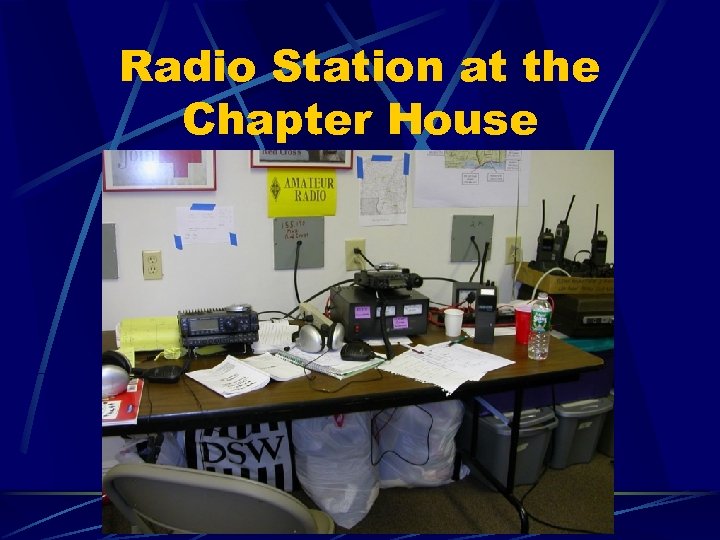 Radio Station at the Chapter House 