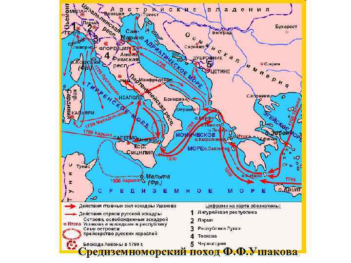 Средиземноморский поход Ф. Ф. Ушакова 