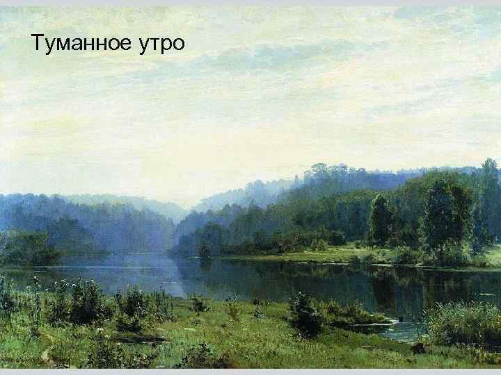 Туманное утро 