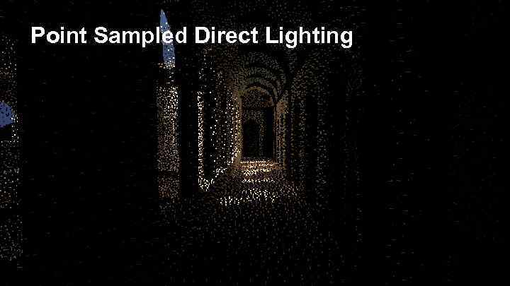 Point Sampled Direct Lighting 