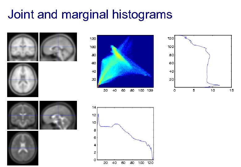 Joint and marginal histograms 