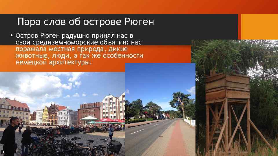 Пара слов об острове Рюген • Остров Рюген радушно принял нас в свои средиземноморские