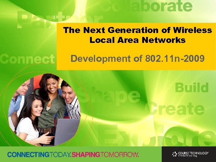 The Next Generation of Wireless Local Area Networks Development of 802. 11 n-2009 