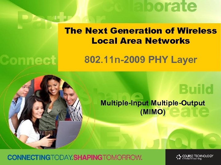 The Next Generation of Wireless Local Area Networks 802. 11 n-2009 PHY Layer Multiple-Input