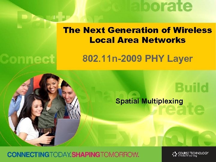 The Next Generation of Wireless Local Area Networks 802. 11 n-2009 PHY Layer Spatial