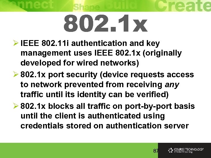 802. 1 x Ø IEEE 802. 11 i authentication and key management uses IEEE